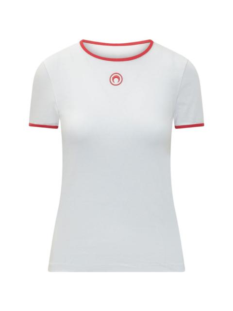 Marine Serre crescent jersey t-shirt