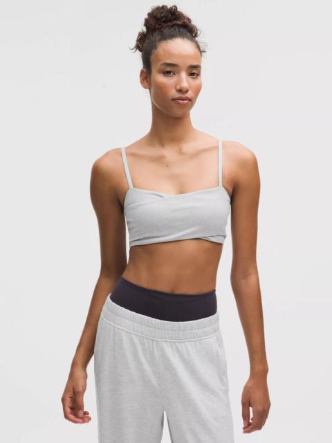 lululemon Softy Suedey Wrap-Front Bra *Light Support, B/C Cup