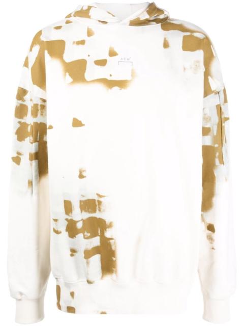 A-COLD-WALL* faded-print hoodie