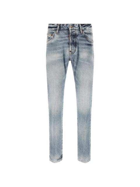 DSQUARED2 Teddy used-effect ripped jeans