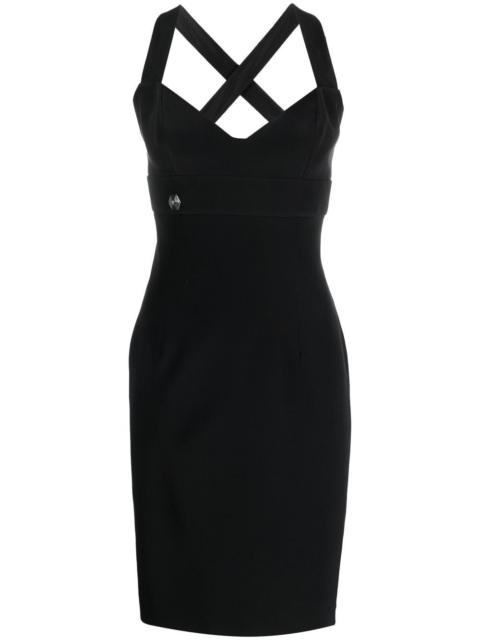 PHILIPP PLEIN silk mini dress