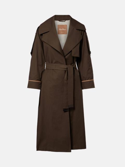 Max Mara The Cube cotton-blend twill trench coat