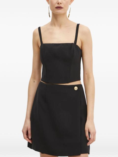 GUESS USA Raissa square-neck crop top
