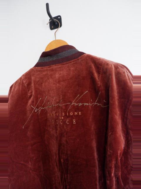 Other Designers Japanese Brand - Vintage Yoshiyuki Konishi Reversible Velour Jacquard Bomber