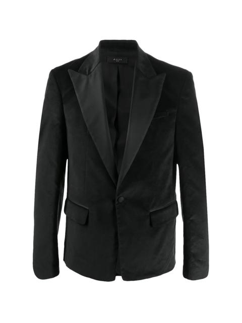 AMIRI Velvet Blazer Sport Coat "Black" Y0M12174VE BLK