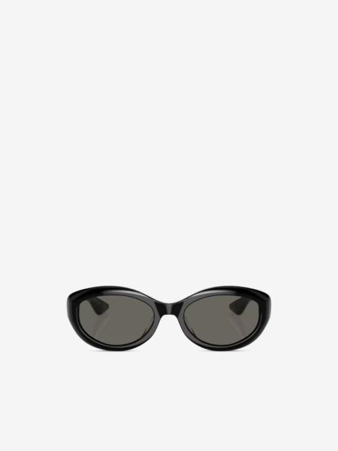 Oliver Peoples 1969C oval-frame sunglasses