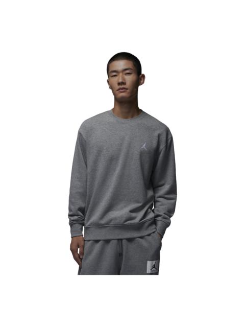 Jordan Air Jordan Essentials Loopback Fleece Crew-Neck Sweatshirt 'Grey' FQ1865-091