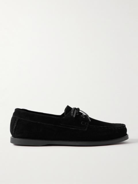 SAMAN AMEL City Moc Suede Boat Shoes