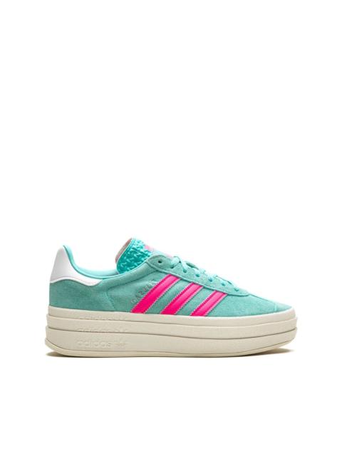 adidas Gazelle  "Flash Aqua / Lucid Pink" platform sneakers