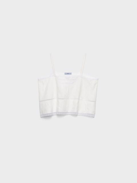 Prada Linen top