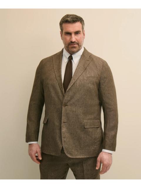 Brooks Brothers Big & Tall Linen Suit Jacket