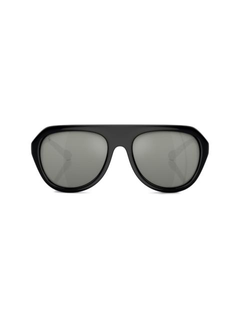 Ferrari oval-frame sunglasses