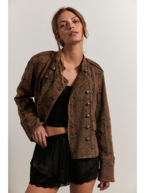 FREE PEOPLE Lotty Jacquard Band Jacket