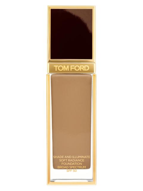 TOM FORD Women's Shade & Illuminate Soft Radiance Foundation SPF 50 - 10.5 Mocha