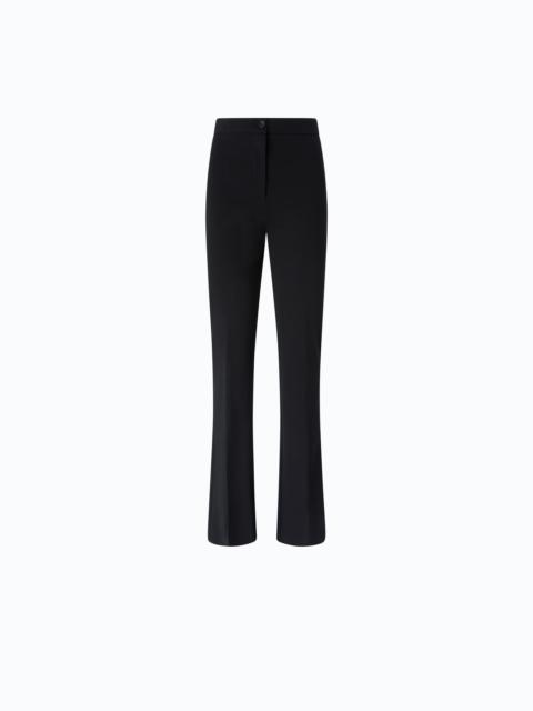 PINKO FLARED PONTE-KNIT TROUSERS