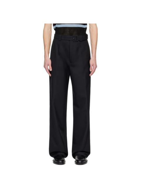 Black Paulson Trousers