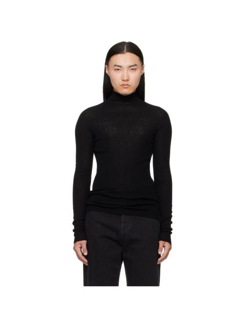 Matières Fécales Black Forever Knit Turtleneck