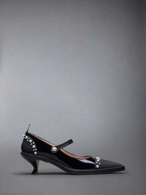 Thom Browne Pearled Patent Thom John Brogue