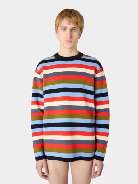 SUNNEI MAGLIAUNITA LONGSLEEVE T-SHIRT/ multicolor stripes