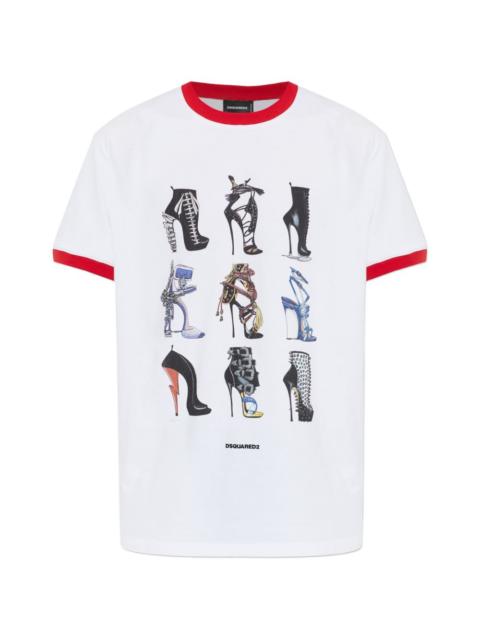 DSQUARED2 Iconique graphic-print T-shirt
