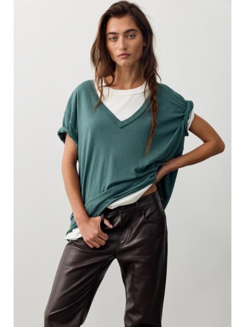 FREE PEOPLE We The Free Nina V-Neck Tee