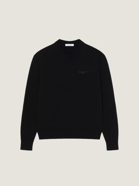 Givenchy COUTURE SEAM SWEATER IN WOOL AND CASHMERE