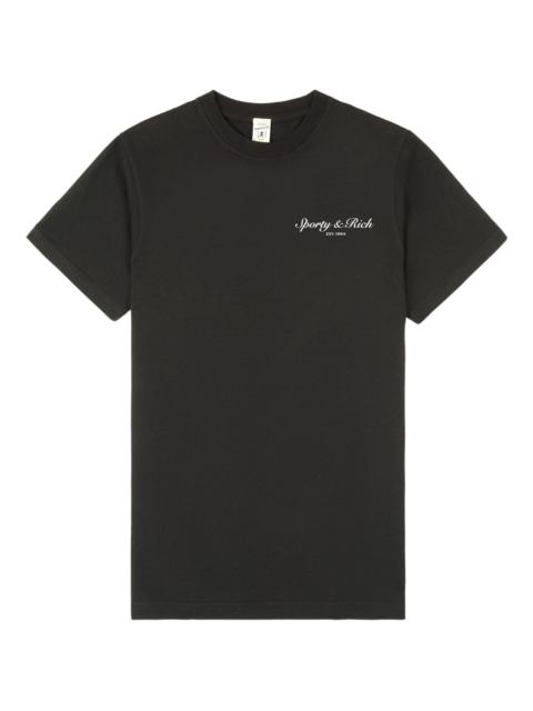 Sporty & Rich Sporty & Rich Stallion Graphic-print T-shirt