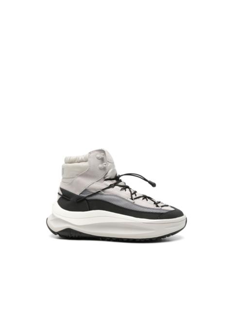 MOON BOOT panelled high-top sneakers