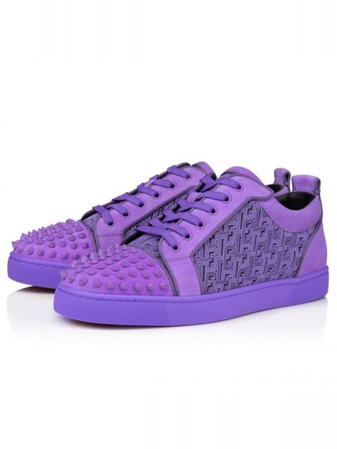 Christian Louboutin Louis Junior Spikes Purple