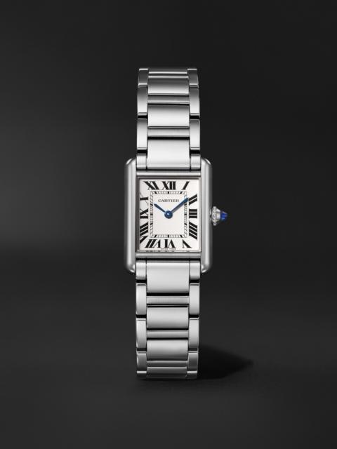 Cartier Tank Must de Cartier Small SolarBeat™ Stainless Steel Watch, Ref. WSTA0121