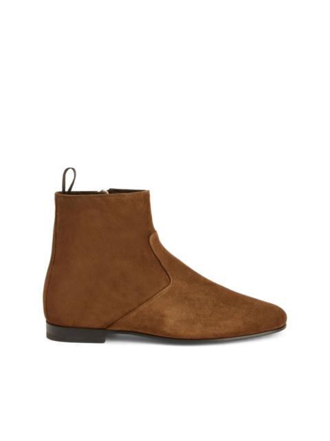 Giuseppe Zanotti Ron suede ankle boots