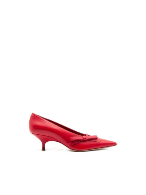 GIABORGHINI Oli bow-detail pumps