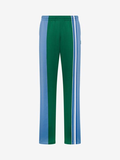 Moschino OVAL PATCH NYLON-COTTON TECHNICAL JOGGERS
