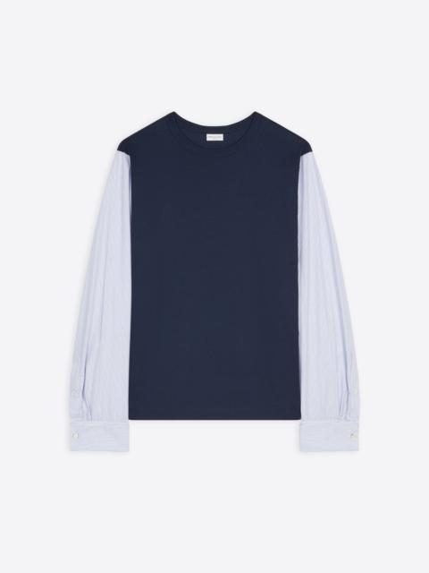 Dries Van Noten CUFFED SLEEVE TEE