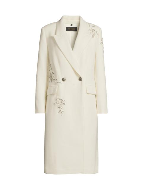 KOBI HALPERIN Women's Mayer Double-Faced Wool Double-Breasted Coat - Ivory