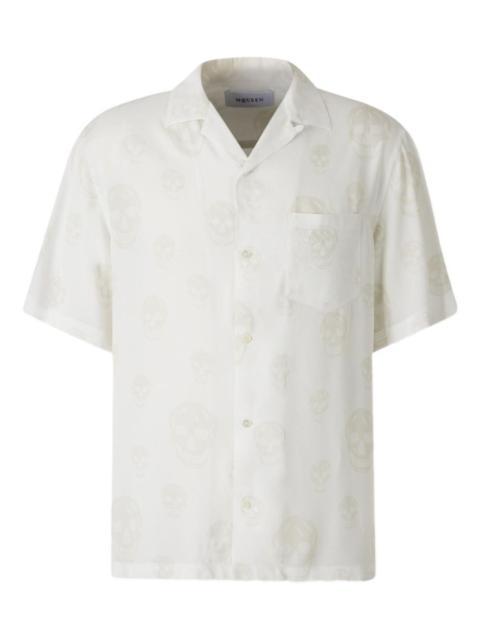 Alexander McQueen skull-print shirt