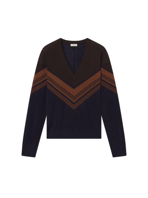 A.L.C. Nicole Fine Merino V-Neck Sweater