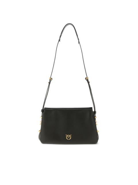 PINKO mini Triplet metal-details shoulder bag