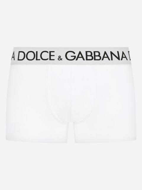 Dolce & Gabbana Two-way-stretch cotton jersey regular-fit boxers