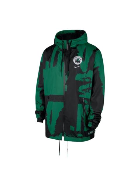 Nike Nike NBA Boston Celtics Courtside Club Jacket 'Black Clover' HV9690-010