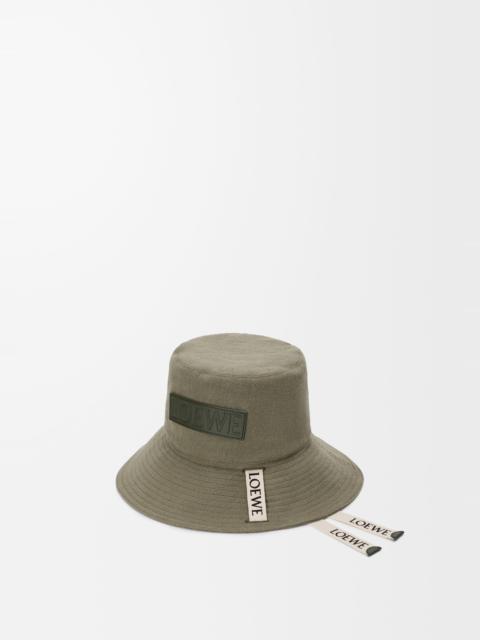 Loewe Fisherman hat in canvas