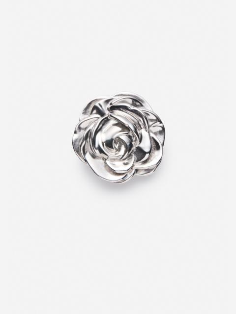 MAGDA BUTRYM Rose ring in silver