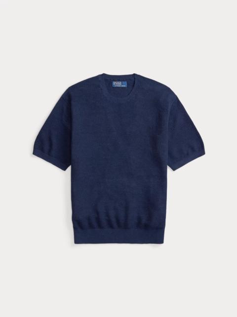 Polo Ralph Lauren Relaxed Fit Linen Short-Sleeve Sweater