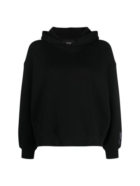 Axel Arigato logo-print organic cotton hoodie