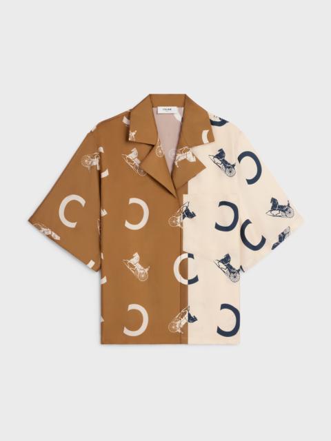 CELINE pyjama shirt IN silk twill