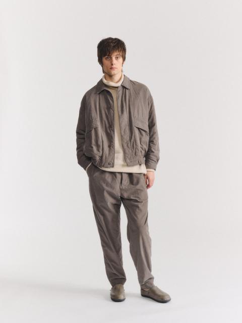 CASEY/CASEY AUBER BLOUSON - PIN CORD - LIGHT KHAKI