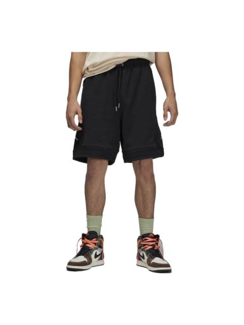 Jordan Air Jordan Solid Color Straight Shorts Black DQ7472-010