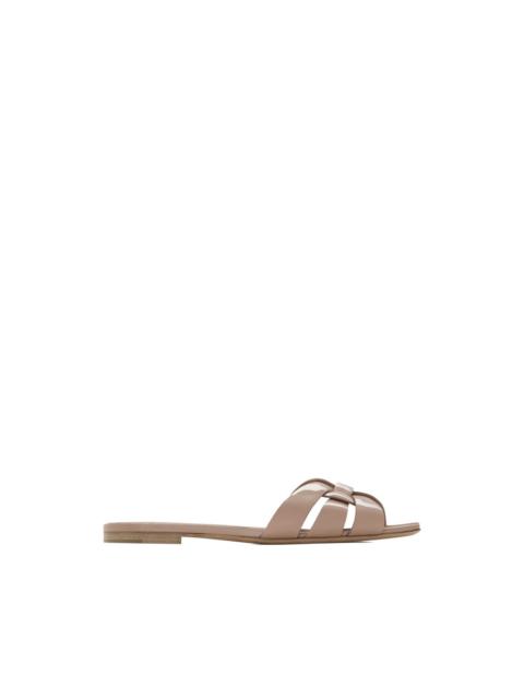 SAINT LAURENT straps flat sandals