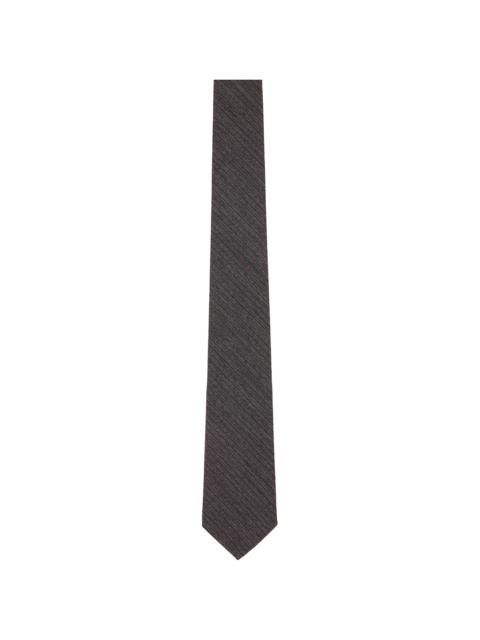 MM6 Maison Margiela Gray Suiting Tie