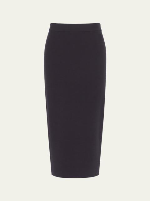 Max Mara Knit Midi Pencil Skirt